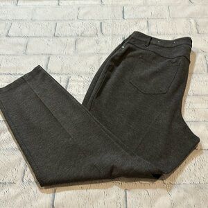 Cato charcoal gray ponte pant